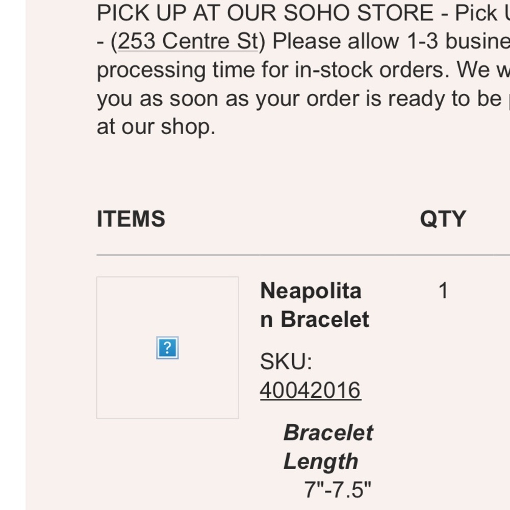 Catbird Neapolitan Gold Bracelet - Picture 2 of 3